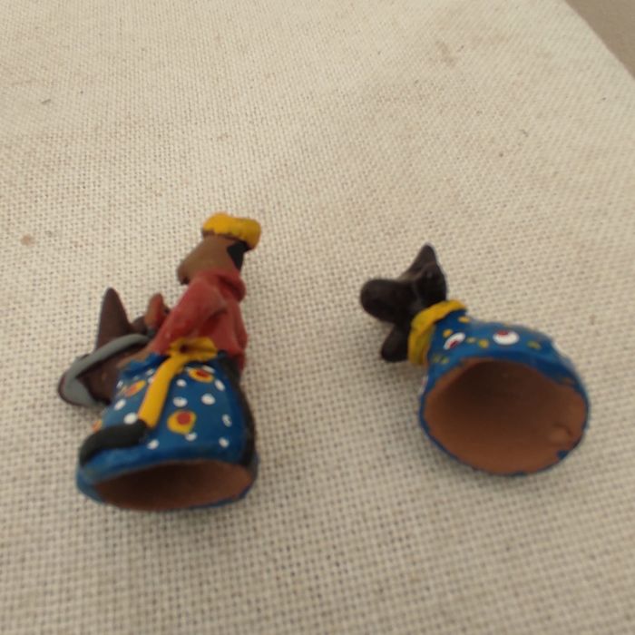 Jogo damas 100% artesanal esculpido e pintado a mão