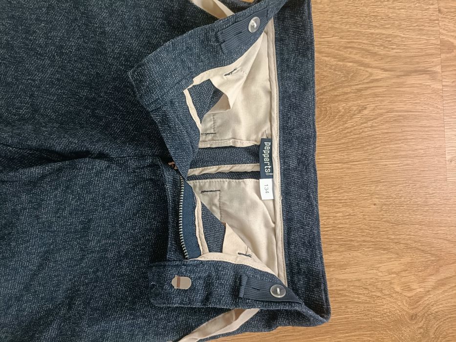 Spodnie eleganckie materiałowe dla chłopca Pepertis 134