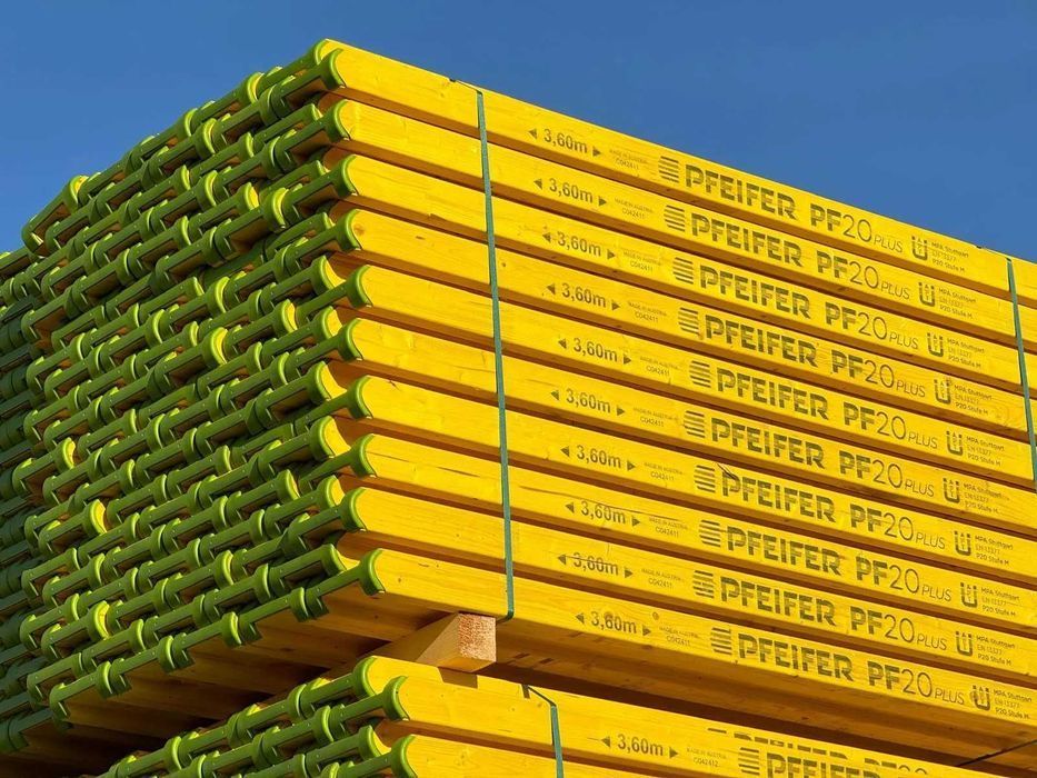 Dźwigar okuty PFEIFER H20 – długość 1,90 m