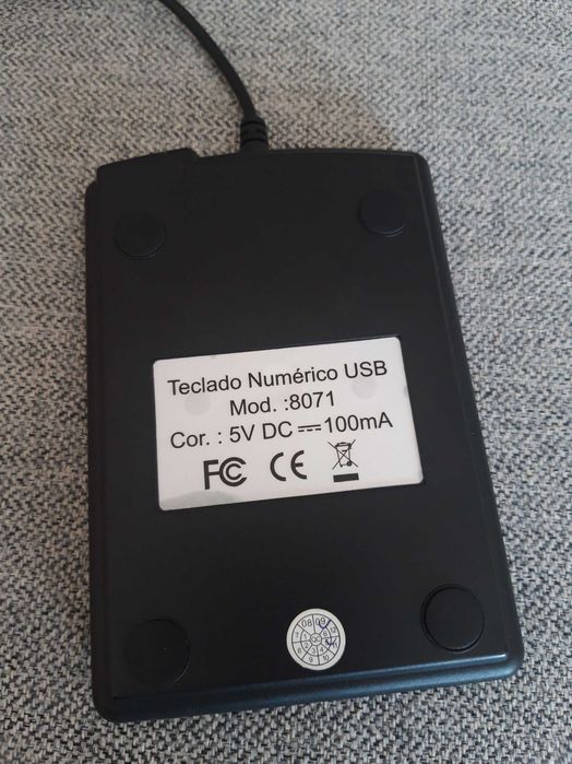 Teclado numérico USB
