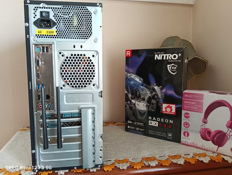 Ігровий ПК Intel Core i5-11400, Ram 32gb, Ssd-256gb, Hdd 256 video 8GB