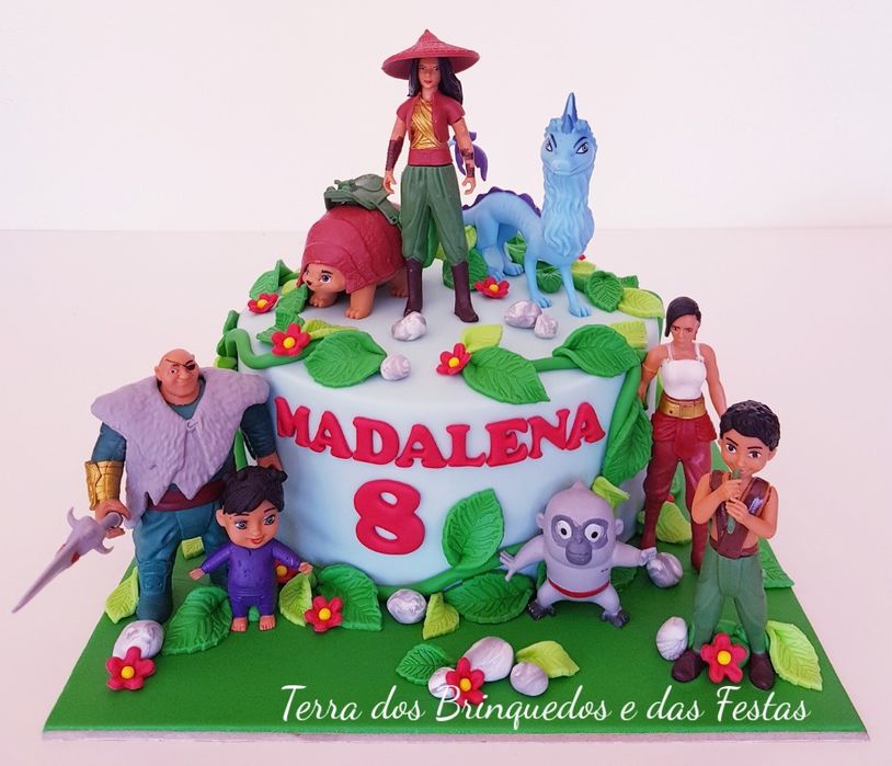 Conjunto 8pcs Raya e o último Dragão Disney (Portes Incluidos)