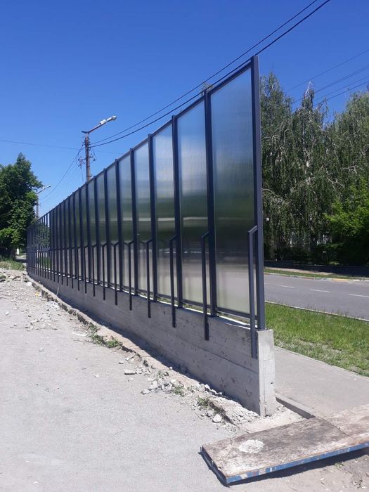 Навесы, металлоконструкции всех видов, поликарбонат