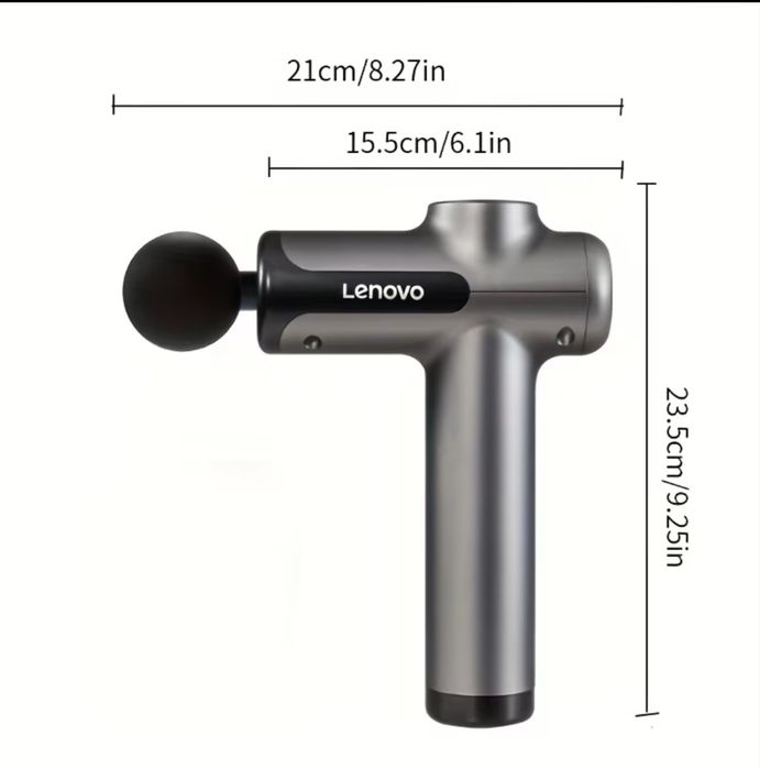 Масажний пістолет Lenovo Smart Fascia Gun N3.