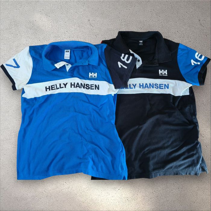 Футболки брендові пакетом (Nike, Helly Hansen, Le Coq Sportif) | M–L