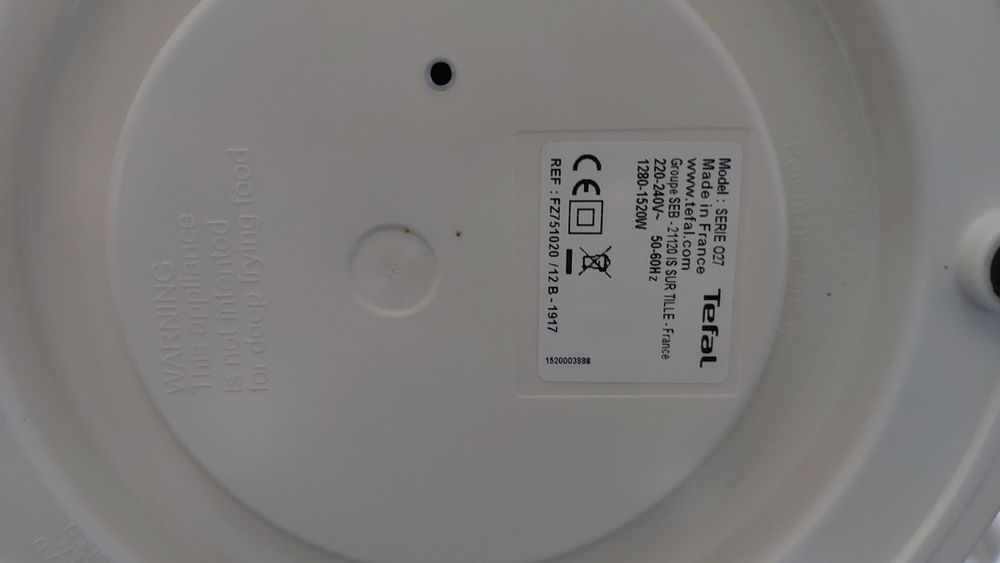 Tefal actifry express, a funcionar. Usado