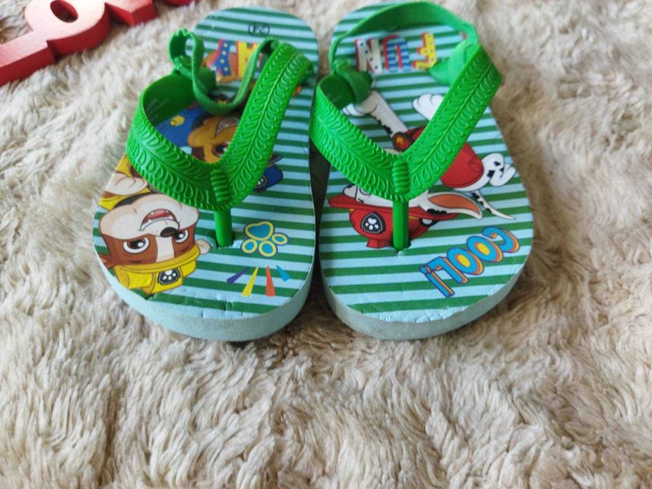 Вьетнамки,шлепанцы,сандалии щенячий патруль,paw patrol,Гончик,Крепыш