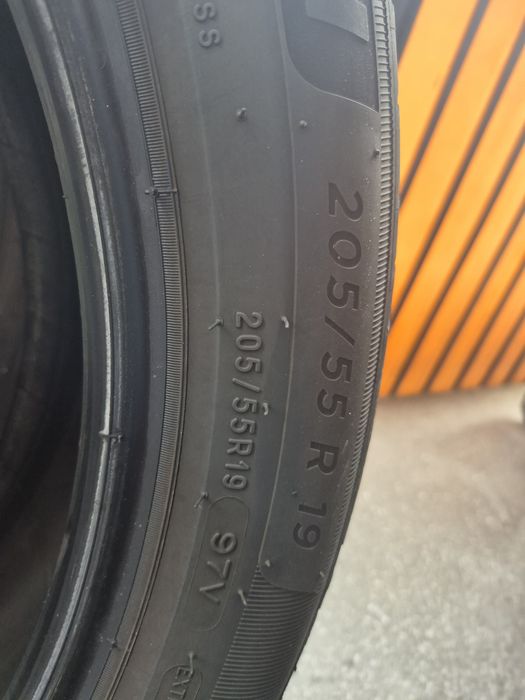 Opony Letnie 205/55 R19 97V XL – Michelin e.Primacy (2 szt.) oraz Pirelli Powergy 2 (2 szt.) – DOT 2026!