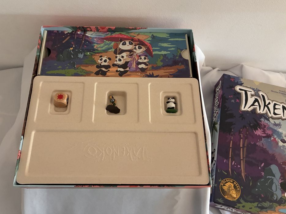 Jogo de tabuleiro Takenoko +8