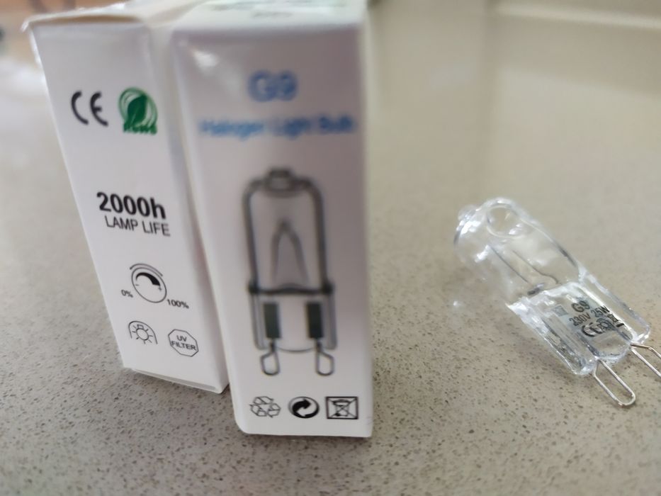 Lâmpada G9 forno ou exaustor