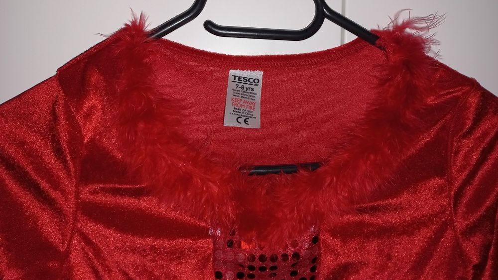 Strój tancerki na bal przebierańców na wiek 7-8 lat