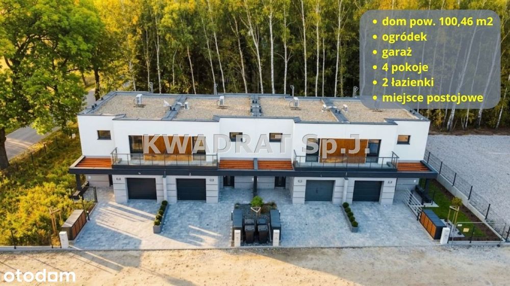 Dom z garażem o pow. 100,46 m2 - Mikorzyn
