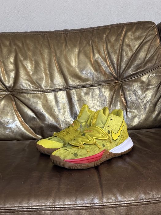 Nike Kyrie 5 SpongeBob | 40–41 размер | Яркие баскетбольные кроссовки