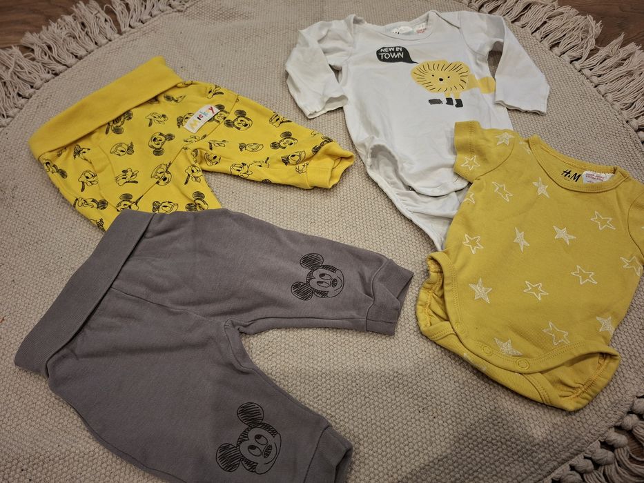 Paczka ubranek dla chłopca 50-56cm, h&m, smyk.