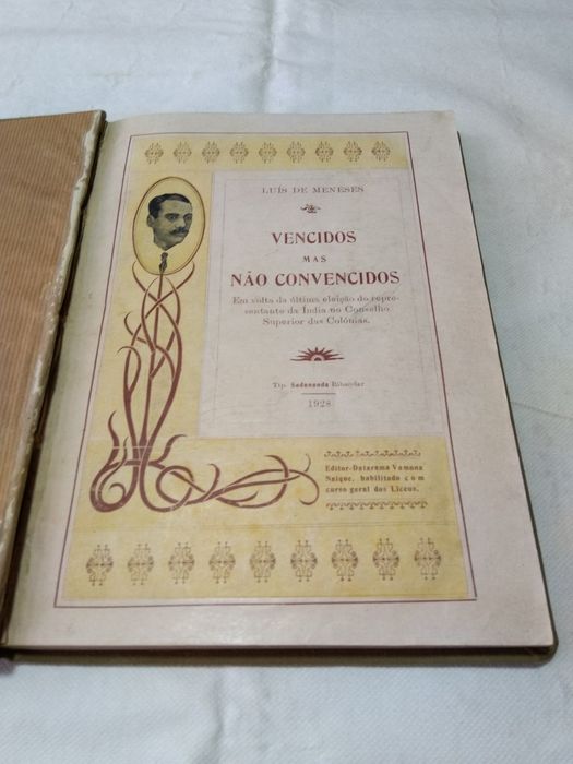 Vencidos Mas Não Convencidos Índia de Luís de Meneses
