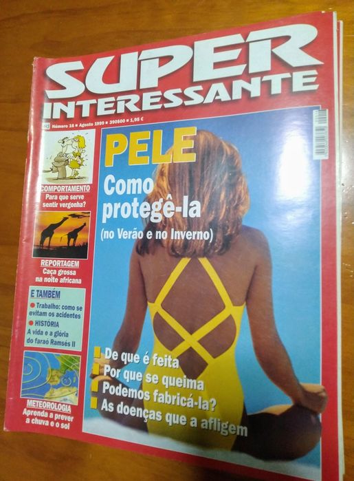 Revista SUPER INTERESSANTE Antigas coleções