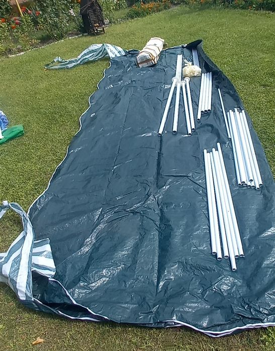 Садовый  навес. Зелёный.