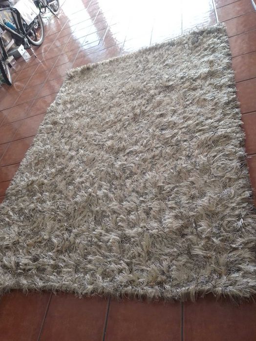 Carpete bonita fabricada na Índia