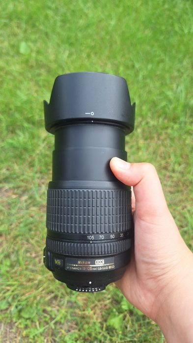 Об'єктив Nikon Kit 18-105 в ідеалі
