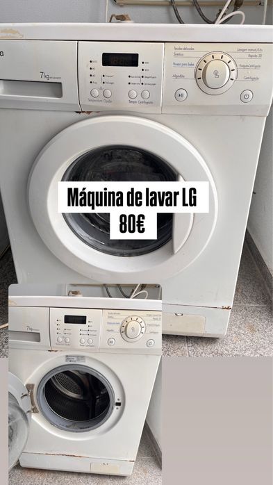 Maquina de lavar LG 7kg