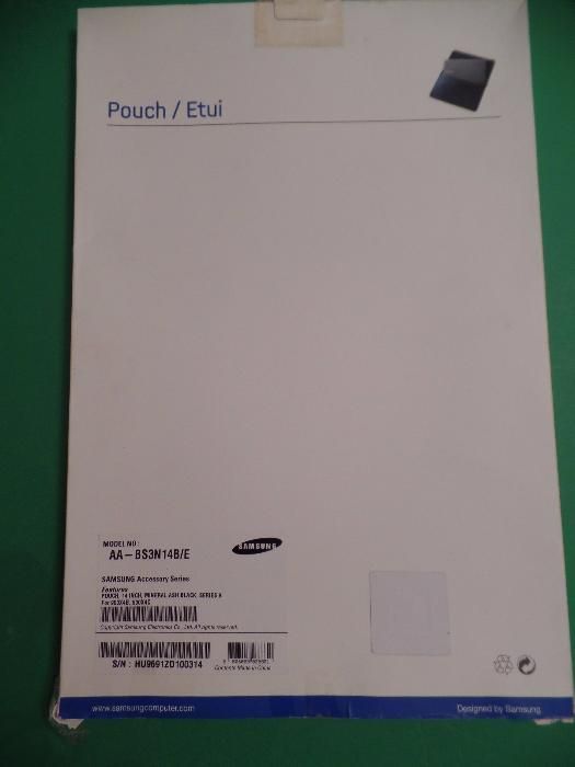 Bolsa em Pele para Notebook Série 9 Nova