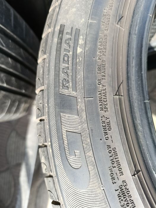 Шины 205/55 R16 GTRadial б/у лето  6.5мм пара  U6