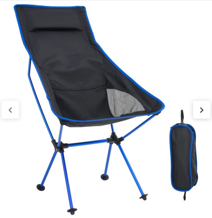 Cadeira de Campismo FoldRelax – Compacta e Confortável