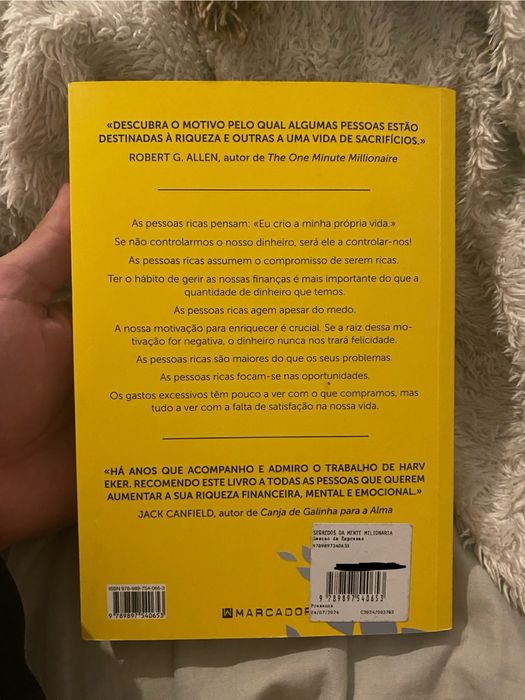 Livro segredo da mente milionaria como novo