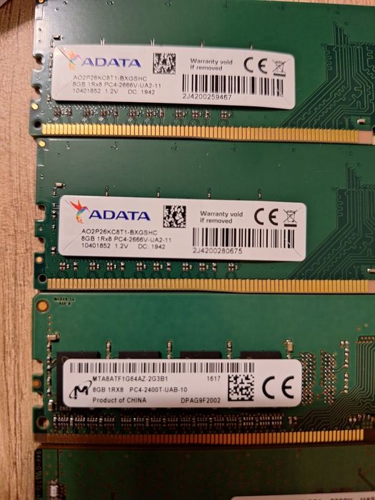 Pamięć DDR4 8gb 16gb 32gb 2400mhz 2666mhz