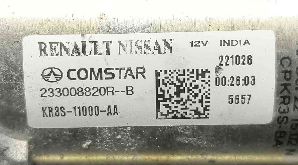Motor de Arranque RENAULT CAPTUR II (HF_) ano 2022