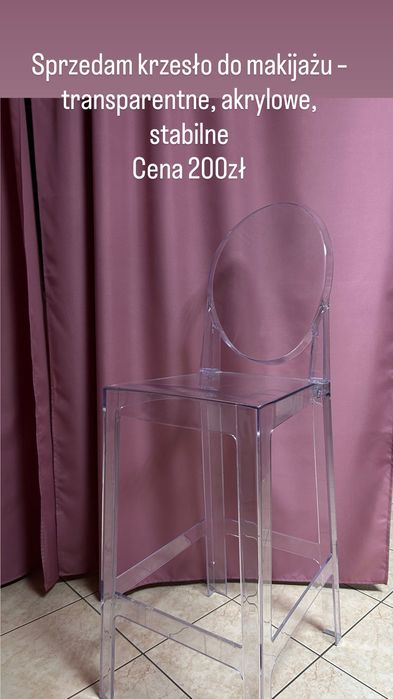 Krzesło do makijażu