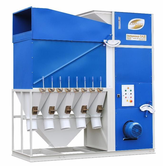 Сепаратор аеродинамічний САД-30 з циклоном, для очистки зерна АЕРОМЕХ