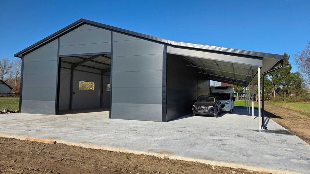 Hala magazynowa 12x20x4,5 SystemSpaw