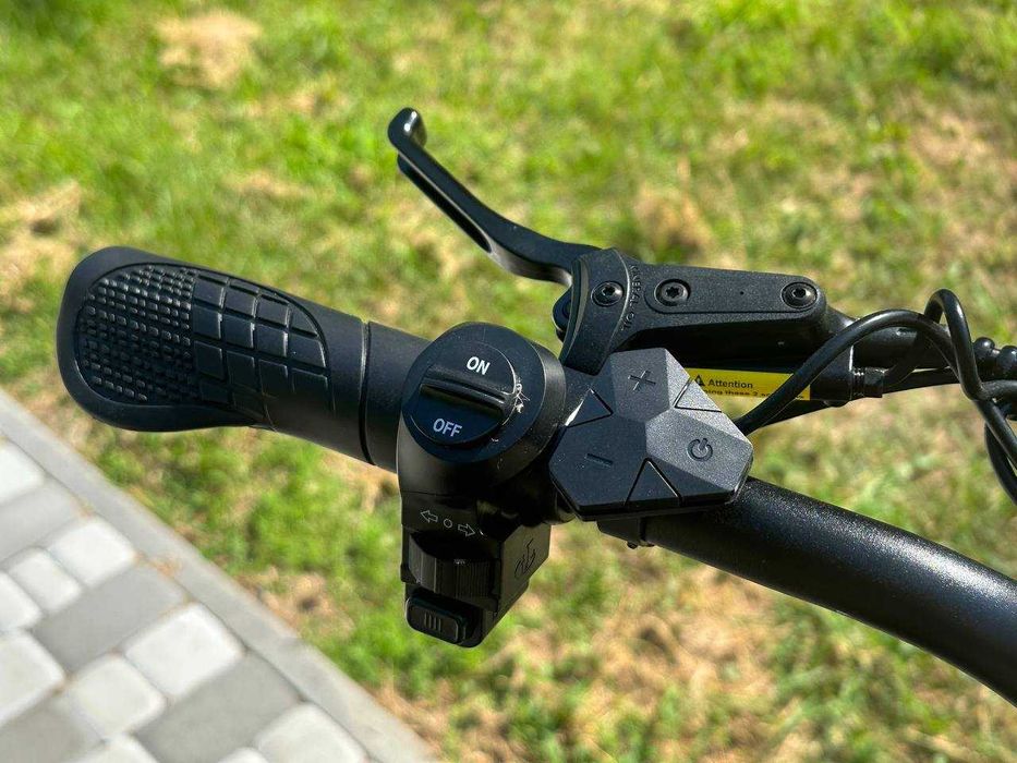 Електровелосипед X-BOOST OO7 (26 ампер | Повний привід 2*600 Ват), Фетбайк на широких колесах+PAS ассистент