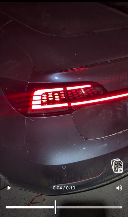 Задні нестандартні стопи із лайтбаром Tesla model 3 Tesla model y