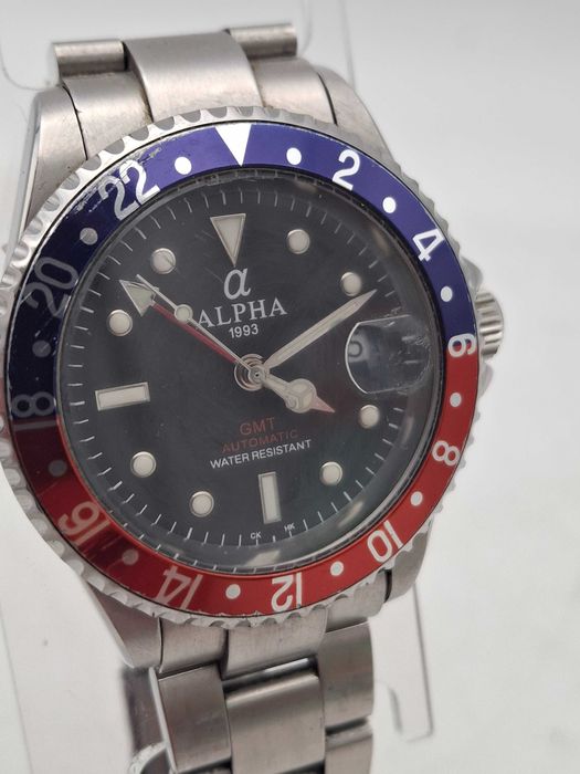 Zegarek męski automatyczny Alpha Gmt