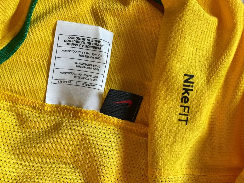 Camisola futebol retro Brasil Mundial 2006 Tamanho Criança