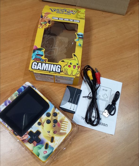 Pikachu Consola 400 in 1 retro games 8bits neuve En boite