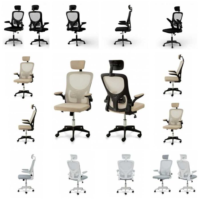 Стілець офісний Тонус, крісло комп'ютерне, стул