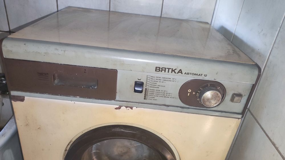 Bęben silnik Wiatka 12 Pralka automatyczna ruska ZSRR automat