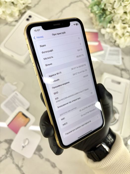 Як Новий!! iPhone XR Yellow 100%АКБ Neverlock (Магазин Гарантія)