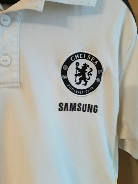 Koszulka meska adidas biala Chelsea M