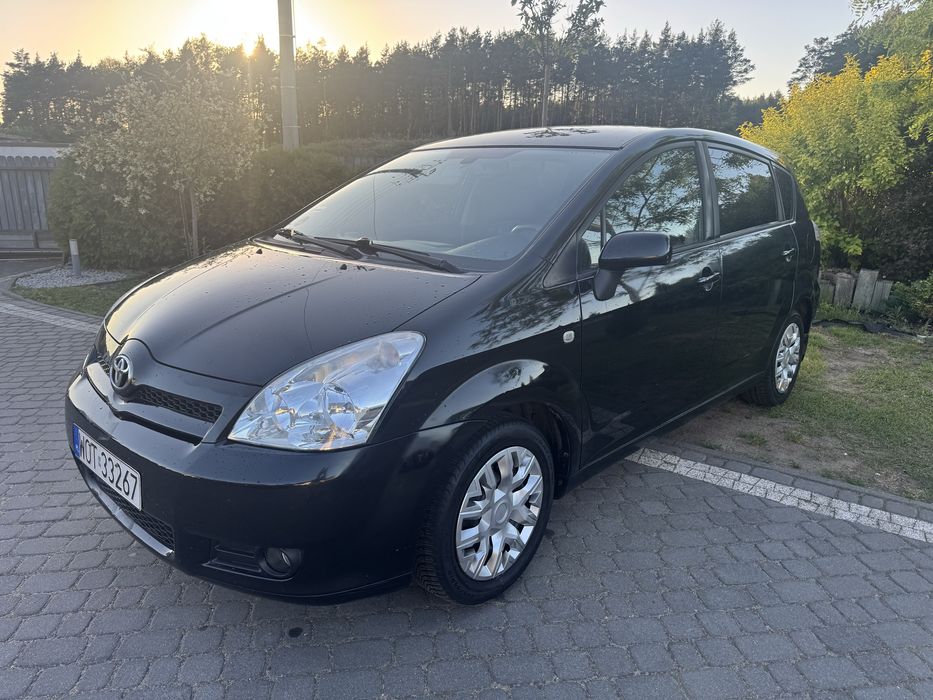 Toyota Corolla Verso 1.8b + lpg 2006r./hak/7-foteli