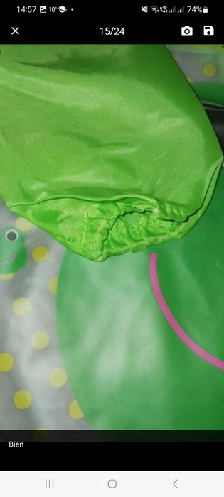 Wodoodporny śliniak fartuszek