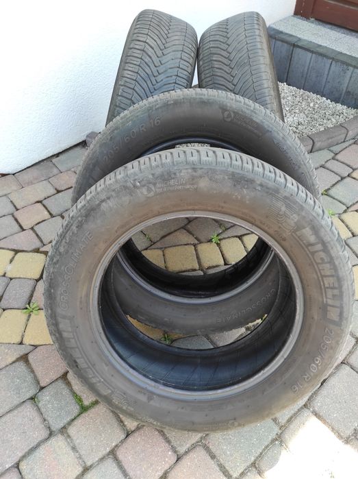 Opony Michelin crossclimate wielosezonowe 205/60/16