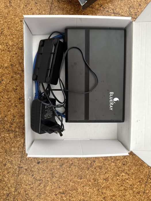 Caixa externa Blueray USB 3.0 para HDD 3.5’’ SATA2