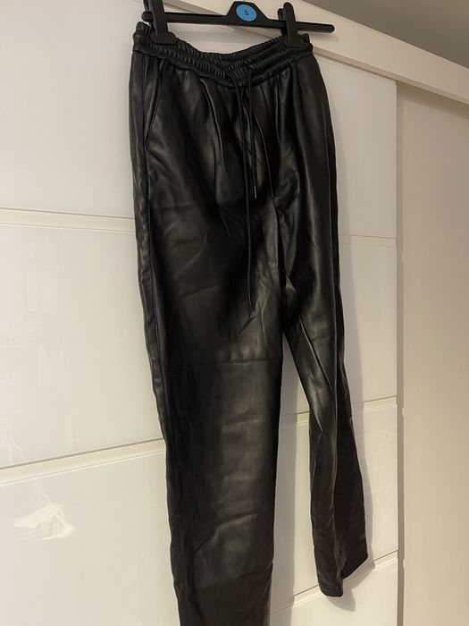 Świetne spodnie jak skorzane