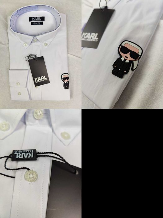 Koszula męska koszule Karl Lagerfeld slim Armani Jeans nowość