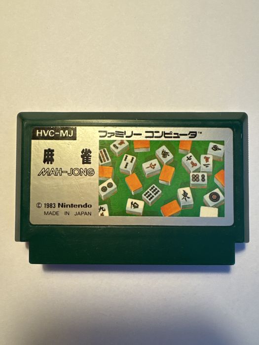 Mah-jong - gra na Nintendo Famicom / Pegasus / NES