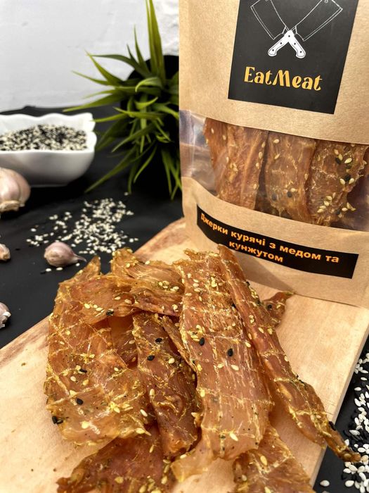 Джерки, кабаноси, м'ясні снеки, закуска до пива